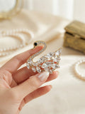 Golden Swan brooch