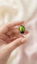 Cute Fashion Beetle Enamel Brooch pin