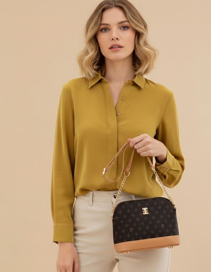 Pierre Cardin hand &shoulder bag