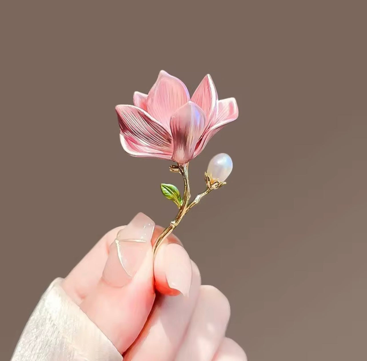 Rose Flower Brooch