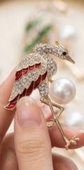 Flamingo Brooch
