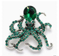 Octopus Brooch