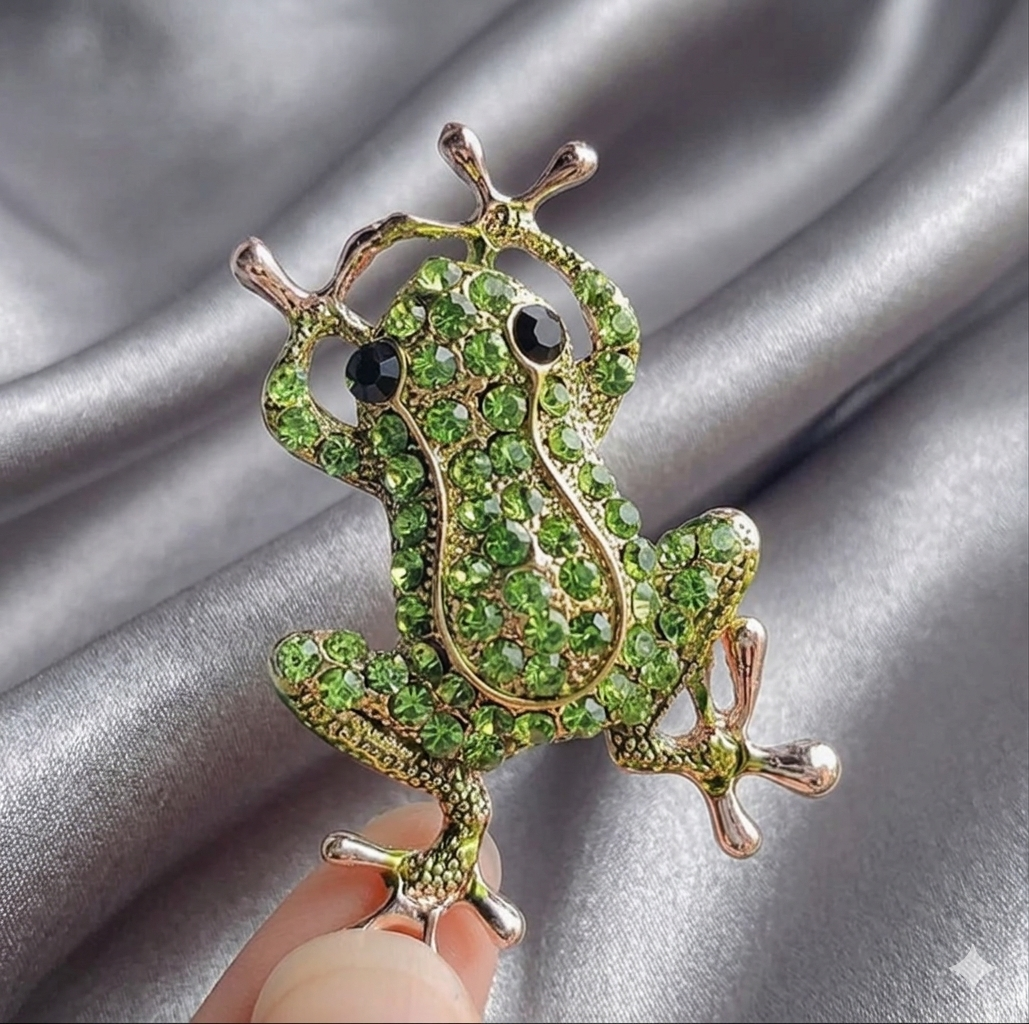Frog Brooch