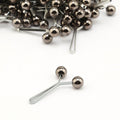 1 silver clip pin