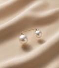 1 white Pearl Scarf Shawl Clip Buckle Sweater Cufflink Brooch Ladies Jewelry