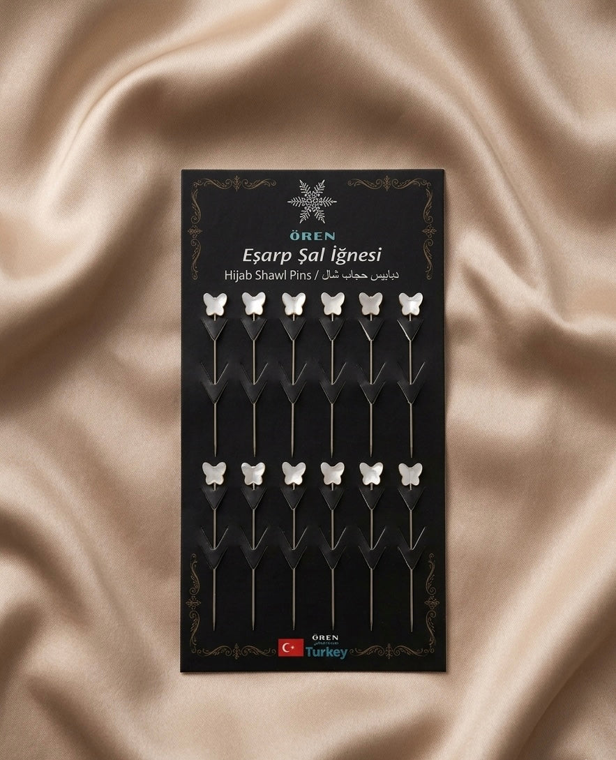 12 hijab pin