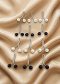 12 Turkish scarf pin black&white