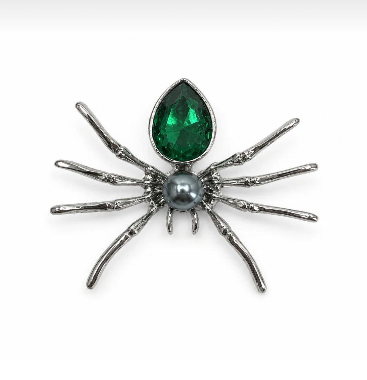 Spider Brooch Animal Insect Clip Vintage Enamel Rhinestone Pin Brooch New