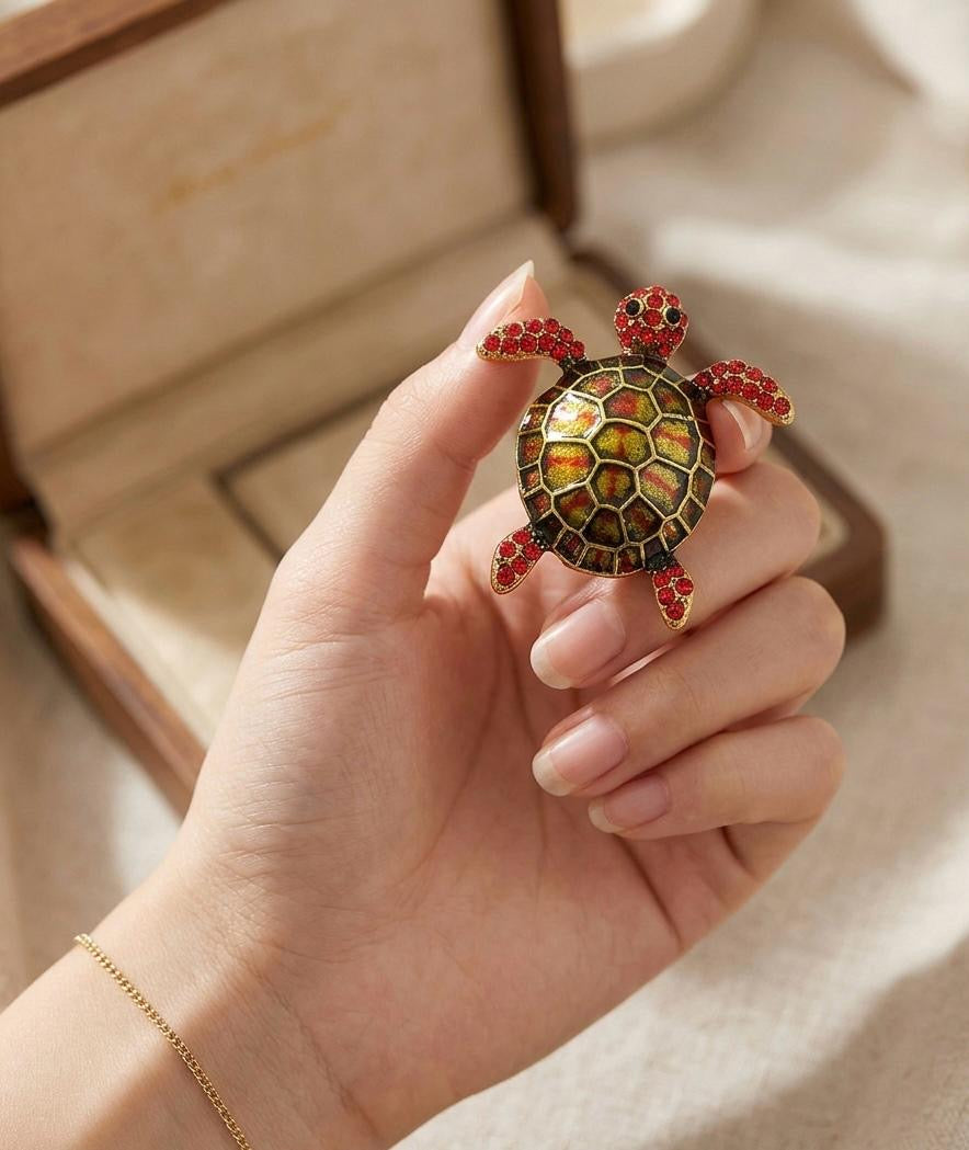 Turtle Brooch